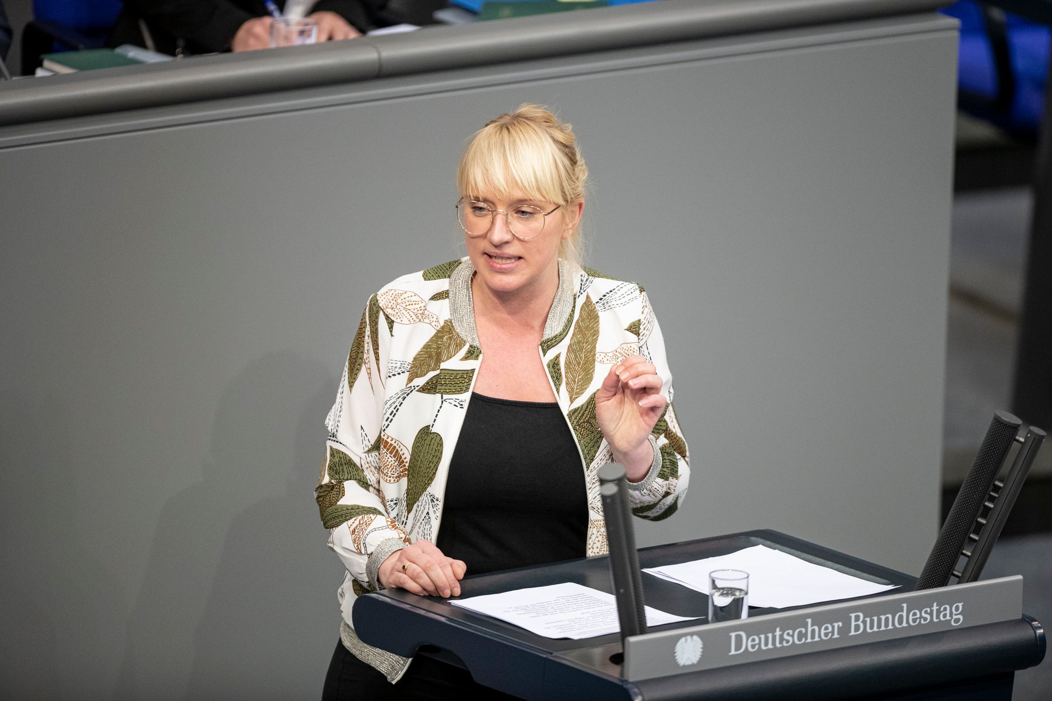 Mme Luise Amtsberg, Déléguée du gouvernement fédéral allemand à la politique des droits de l'homme. Photo: Fabian Sommer/dpa
