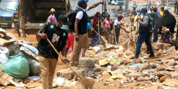 Conakry : La commune de Sanoyah déclare la guerre aux ordures