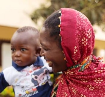 Mohamed et sa mère