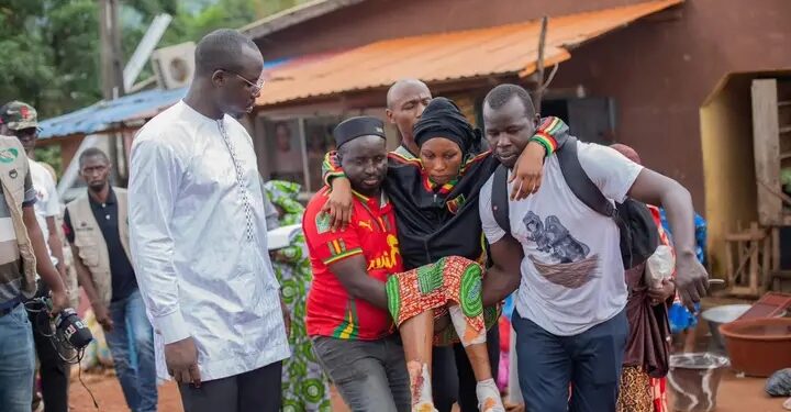 Inondations à Conakry : Le Conseil National des Organisations de la Société Civile Guinéenne aux côtés des sinistrés