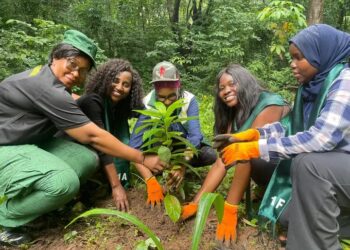 Guinée-Protection de l&rsquo;environnement : Lancement du projet « une femme, un arbre » par AWLN ET REFAMP