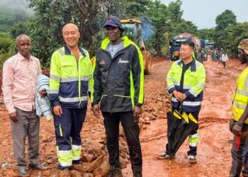 Guinée : Intervention sur les Points Critiques de l’Axe Routier Mamou–Labé