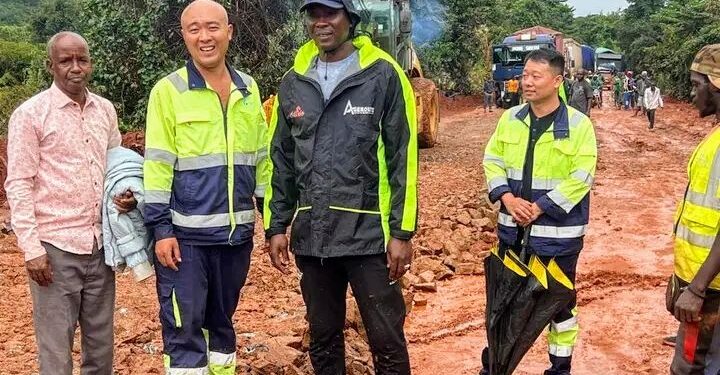 Guinée : Intervention sur les Points Critiques de l’Axe Routier Mamou–Labé