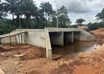 Conakry / Effondrement du pont de Falessadé : L’AGEROUTE mobilisée pour rétablir la circulation