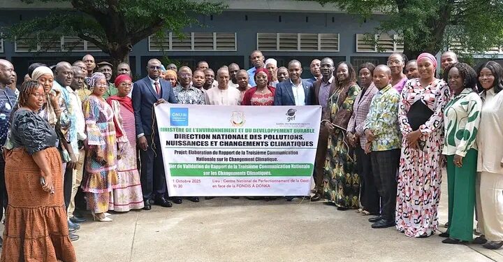 Guinée : Validation officielle du rapport de la 3e Communication Nationale sur le Climat