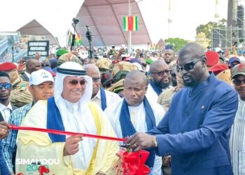 Conakry : L&rsquo;échangeur de Bambéto inauguré par le Président de la République