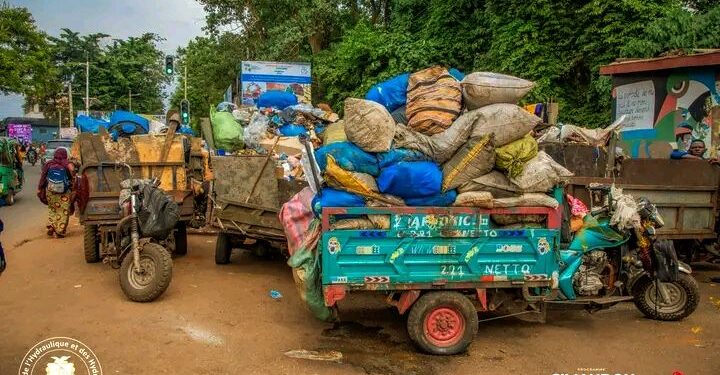 Conakry : Une mission d’évaluation sur la gestion des déchets solides dans la commune de Ratoma