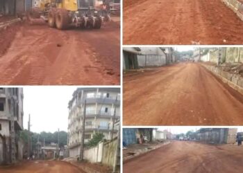 Guinée : Une nouvelle voirie en construction à Dapompa
