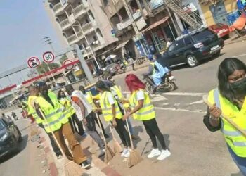 Conakry : Bambeto nettoyé en prélude à l’investiture présidentielle