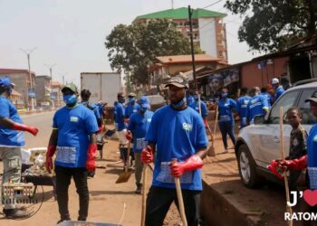 Conakry : Visite de terrain sur les actions d’assainissement réalisé