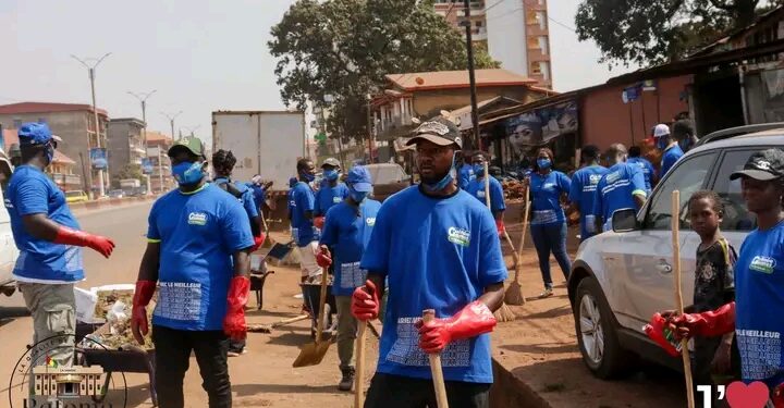 Conakry : Visite de terrain sur les actions d’assainissement réalisé