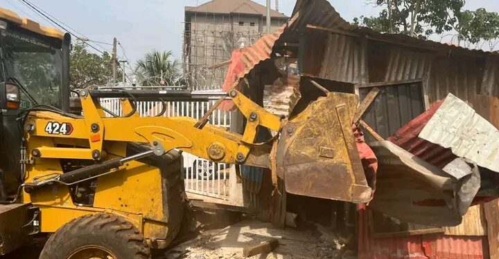 Conakry : Lambanyi sous opération de libération des emprises publiques