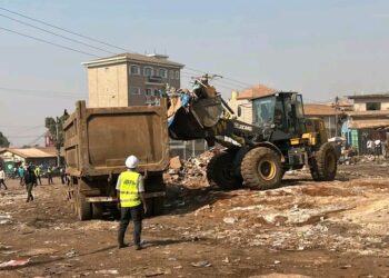 Lambanyi : Vaste opération de déguerpissement au rond-point Enco 5