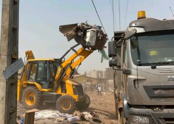 Conakry : Assainissement et libération des emprises publiques au carrefour T5 de Wanindara