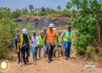 🇬🇳Gestion des déchets : Suivi des travaux sur le site de Baritode
