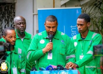 🇬🇳Remise d’équipements à la Brigade de Salubrité : l’UNICEF appuie le Gouvernement pour une Guinée plus propre