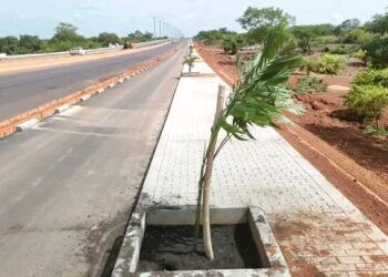 🇬🇳Kankan : L’autoroute 2×2 voies change de visage