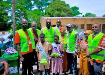 🇬🇳Sérédou : L’Agence Nationale de l’Assainissement et de la Salubrité en campagne pour l’assainissement