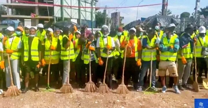🇬🇳Lambanyi : Lancement officiel des journées d’assainissement et de sensibilisation sur le littoral