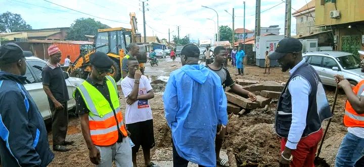 🇬🇳Conakry : Le maire de Matoto intensifie la lutte contre les inondations