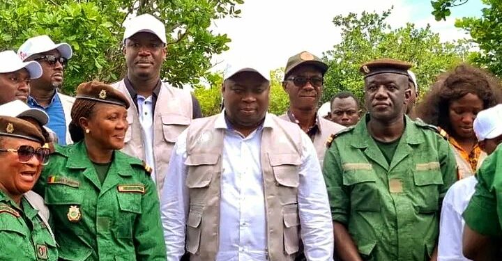 🇬🇳Kindia : Lancement de la mise en place des plantations à Friguiagbé