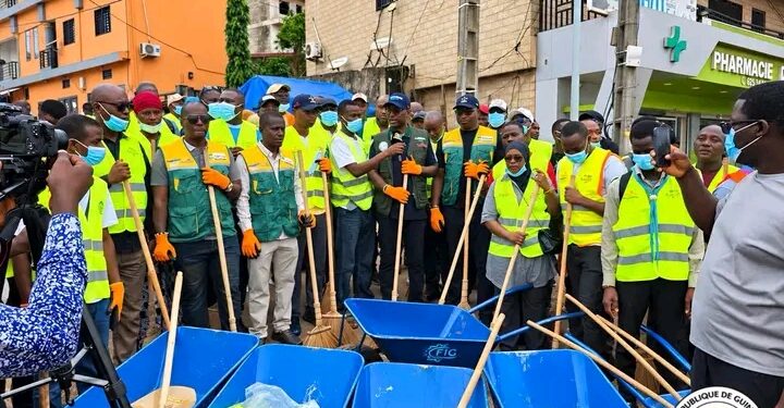 🇬🇳Conakry : Le Ministère de l’Agriculture engagé pour une capitale plus propre