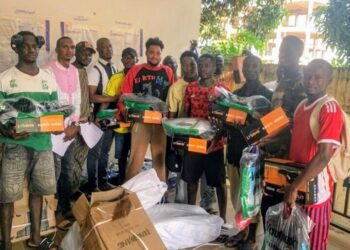 🇬🇳Gbessia : Le service d’assainissement renforcé en équipements de protection