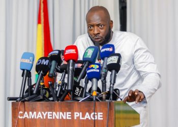 Conakry : Les porte-paroles face à la presse
