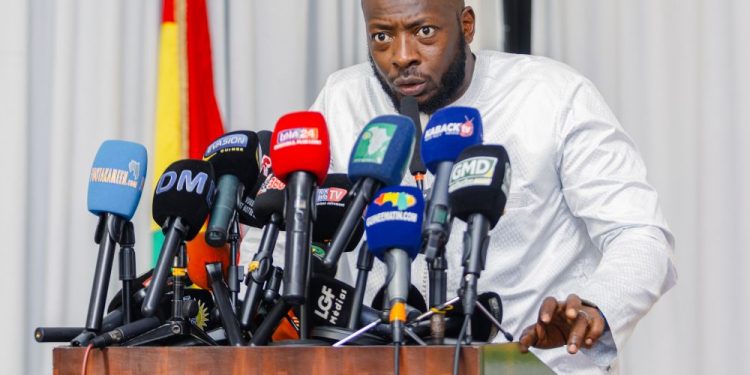 Conakry : Les porte-paroles face à la presse