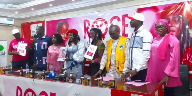 Santé publique : La Fondation Sia Tolno lance “Rose Espoir” contre le cancer