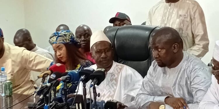 Situation sociopolitique en Guinée : Le coordinateur national du mouvement GMD2025 s’adresse à la presse