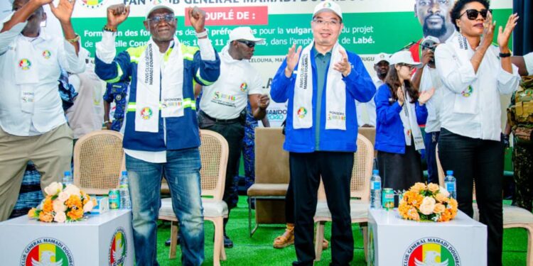 Labé : Lancement officiel du Fan Club Général Mamadi Doumbouya sous le parrainage d’Ahmed Kanté
