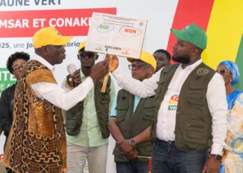 Référendum du 21 septembre : « Je pense que mon rêve trouve son expression dans certains articles de cette nouvelle constitution », dixit Ahmed Kanté à Mamou