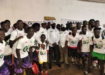 Boké : Sonny Doumbouya, PDG de KBM, en première ligne lors du lancement de la campagne référendaire