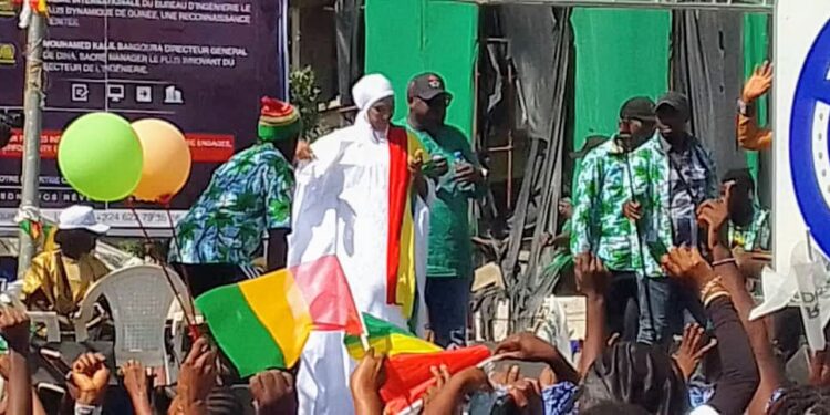 Kaloum : Mobilisation massive du Mouvement Génération Général Lansana Conté pour le « OUI » au référendum du 21 septembre