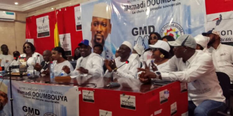 Présidentielle 2025 : L’UPLG dévoile son candidat, le Général Mamadi Doumbouya