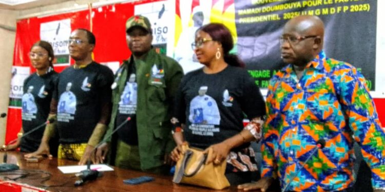 Présidentielle 2025 : L’ARDAD et l’UMGMDFP appellent à une mobilisation massive en faveur du Général Mamadi Doumbouya