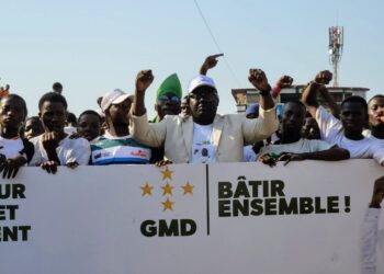 Clôture de campagne présidentielle : Jules Doré en première ligne lors de la grande mobilisation