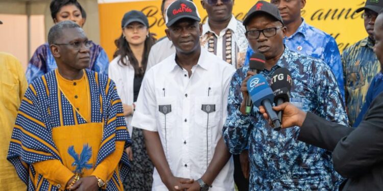 AGB2A-GIC célèbre le Nouvel An sous le signe de l’espoir et de la résilience à Boffa