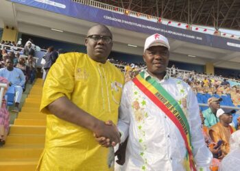 Guinée : Investiture du Président de la République : L’Honorable Jules Doré présent à la cérémonie