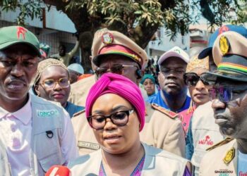 Guinée – Kindia : La ministre Fatima Camara satisfaite du respect des prix plafonds