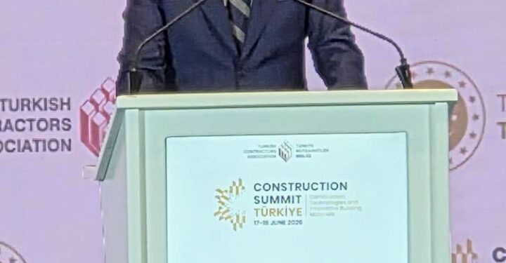 Construction Summit Türkiye 2026 : L’allocution du ministre de l’Urbanisme, Mohamed Lamine SY SAVANE
