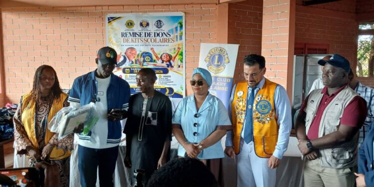 Conakry : Le Lions Club Kakilambé soutient les enfants vulnérables à Taouyah
