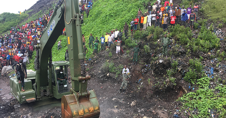 Montagne d’ordures/Conakry : Vers la fermeture de la décharge de Dar-es-Salam environ 30 hectares